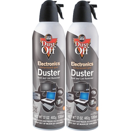 Falcon Dust-Off Jumbo Disposable Duster, 17 oz, , PK 2 FALDPSJMB2